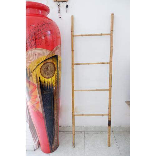 Jual Linda Ladder - tangga bambu - rak bambu - shelves - shelf - racks ...