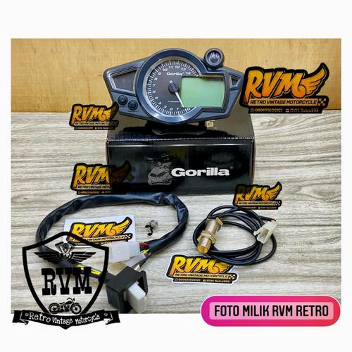 Jual Speedometer spedometer Digital Koso RX1N RX 1 N layar hitam ...