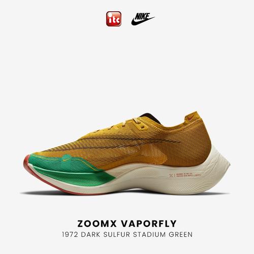 Promo Nike Original ZoomX Vaporfly Next% 1972 Dark Sulfur Stadium Green  di Promo Itc Tokopedia