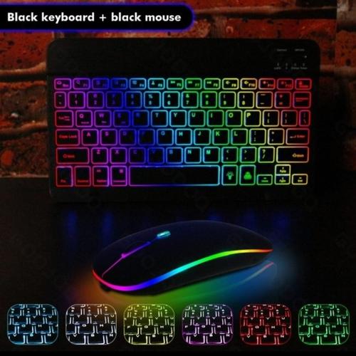 Jual Keyboard Lampu RGB 10inch Mouse 