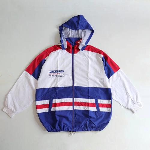 Jual jaket windbreaker vintage color 