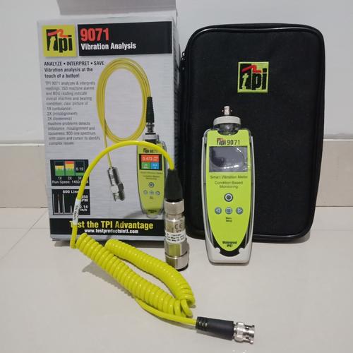 Jual 9071 Smart Vibration Meter BNC Cable Accelerometer with