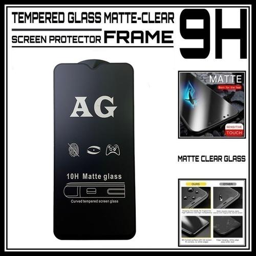 Jual SAMSUNG GALAXY A03 TEMPERED GLASS MATTE FRAME SCREEN GUARD ...