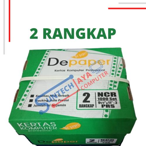 Jual Kertas Continuous FORM Depaper 2ply PRS NCR Kota Makassar