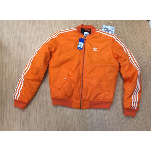 adidas bomber jacket orange