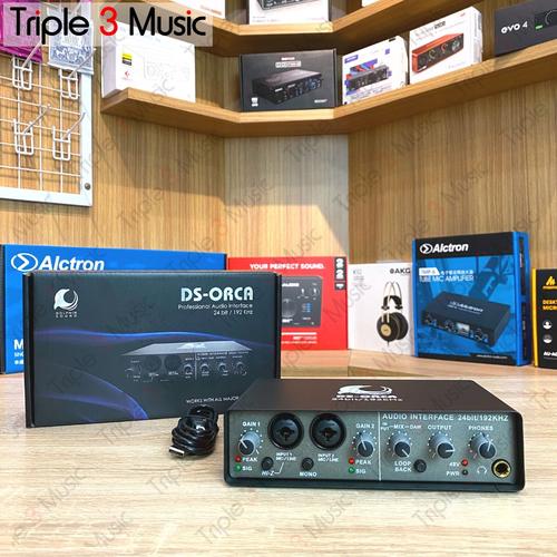 Gambar DOLPHIN SOUND DS-ORCA DS ORCA pro Soundcard audio interface recording dari triple3music Kota Bandung Tokopedia