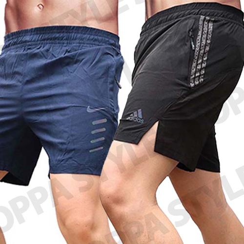 Jual CELANA LARI PENDEK ZIPPER POCKET 