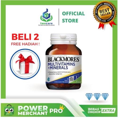 Gambar blackmores multivitamin & minerals BPOM KALBE - 1 pcs dari TWOCARE x Muscle Nutrition Tokopedia