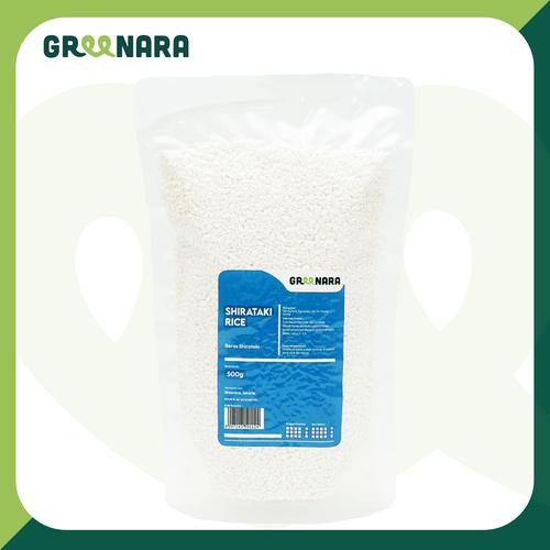 Gambar beras shirataki rendah kalori / low carbs shirarataki 500 gram dari Greenara Jakarta Utara Tokopedia