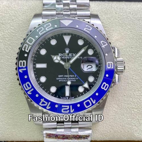 Jual RLX GMT Master II 126710 BLNR Batman Jubilee SS 904L CLEAN