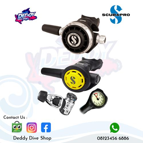 Set Regolatore Scubapro MK17 Evo DIN Con G260 E R195 - Per Immersione Subacquea