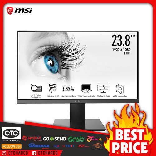 Jual Monitor Led MSI PRO MP241X - 23.8 inch Full HD VA 75Hz - Monitor 24\