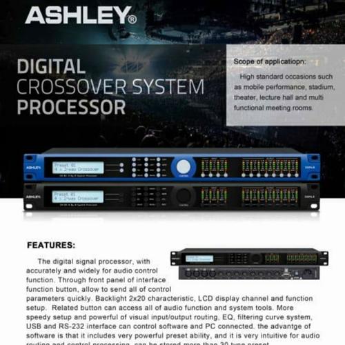Jual Speaker Crossover Management Ashley DSP 4.8 DLMS 4 In 8 out ...
