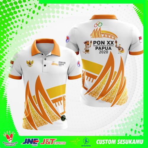 Jual Baju Kaos Jersey Polo Pon Papua 
