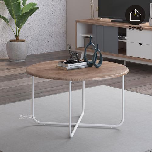 Jual Xavier Home Decor Meja Tamu Coffee Table Minimalis Bulat WINSTON