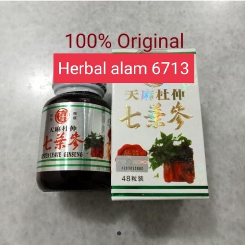 Jual Tian ma tu Chung seven leave ginseng original 100 Kota