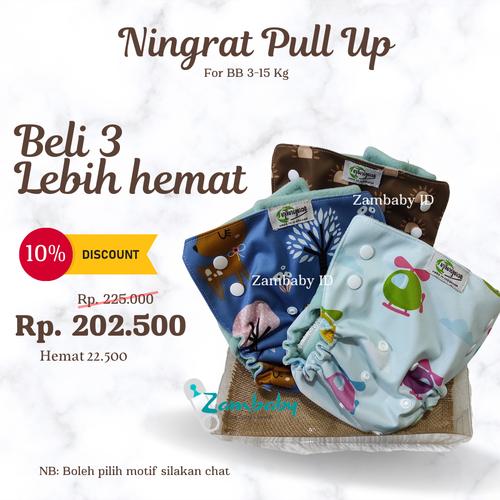 PANT POPOK KAIN SNI - Motif Cowok 