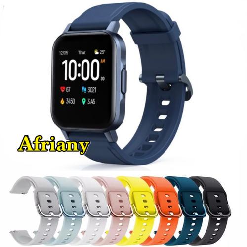 Strap Smartwatch Aukey LS02 Tali Jam Rubber Colorful Buckle Model Abu-abu  di Afrianyloo88 Tokopedia
