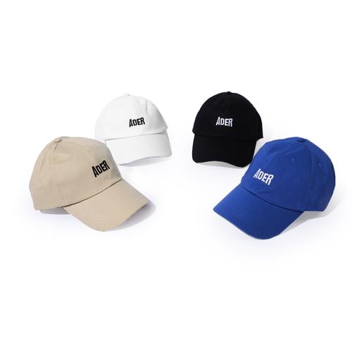 Ader Error Embroidery Logo Cap - Black 
