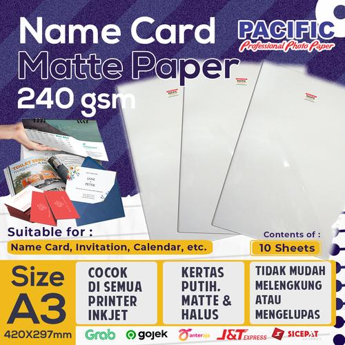 Jual Kertas Foto Matte/Doff Linen Paper 