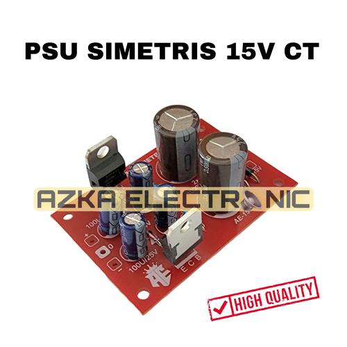 Jual Kit Power Supply Simetris PSU Regulator 15V CT AE-15 - Kota