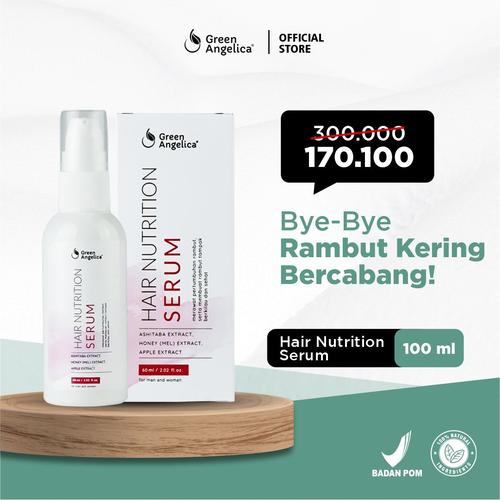 Gambar Green Angelica Hair Serum - Vitamin Rambut Kering dan Rontok 60ml dari GreenAngelica Official Kota Surabaya Tokopedia