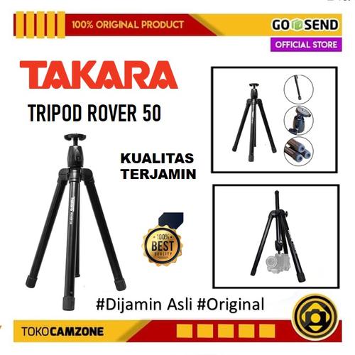 Jual Tripod Takara ROVER 50 Travel Tripod with Ballhead kamera Jakarta Selatan Camzone