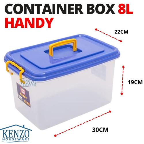 Jual Container Box Shinpo CB 8 Liter Kontainer Storage Box SIP HANDY ...