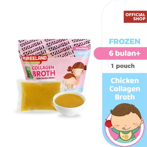 Jual Pureeland Baby Chicken Collagen Bone Broth / MPASI Bayi Organik