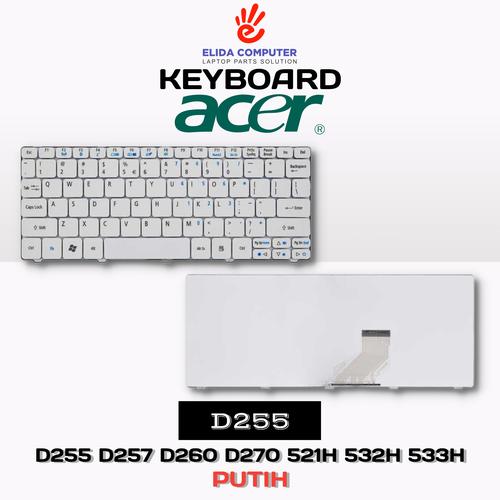 Versione US Versione Per Acer Aspire One D255 D256 D257 D260 D270 ZE6 532 532H 521 522 EM350 N55C ZH9 E100 AOE100 P0VE6 ZE7 - Foto 10