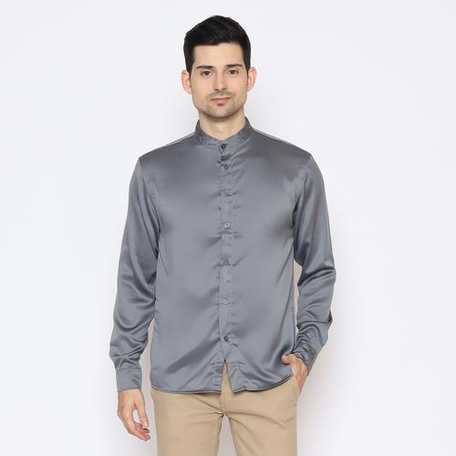 KEMEJA HILMI - Silver