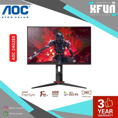 Jual AOC Gaming Monitor 24G2E5 23,8 
