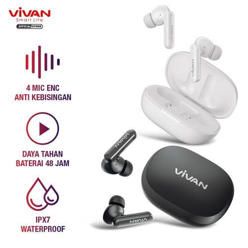 Promo VIVAN Earphones Headset TWS 