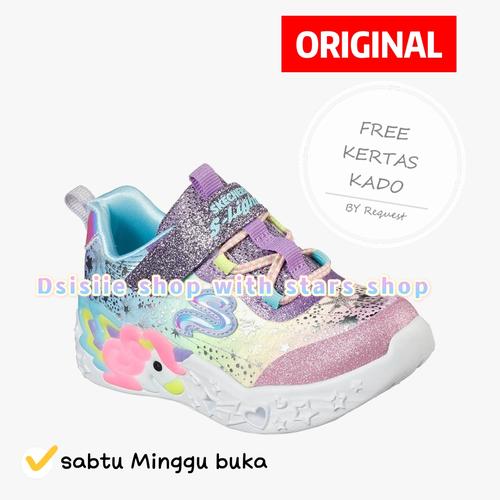 Skechers Unicorn Dream Girls Infant Original Sepatu Anak US di  Dsisiie Shop Tokopedia