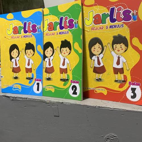 Jual HARGA SATUAN BUKU JARLIS (BELAJAR & MENULIS) KELAS 1,2 & 3 - Kelas ...