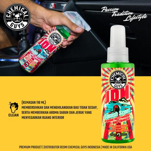 Jual Chemical Guys JDM Squash Scent Air Freshener 118ml Parfum Mobil