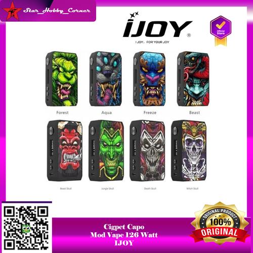 Jual Ijoy Tech Cigpet Capo 126W Vape Mod Only Authentic Product - Beast ...