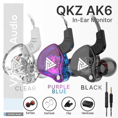 Jual Earphone QKZ AK6 Mic Bass In-Ear 