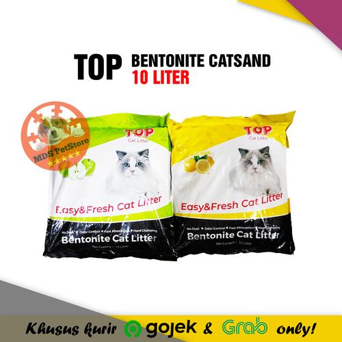 Jual TOP Cat Litter 10 Liter pasir kucing catsand 10liter ltr l TOP10 Lavender Kota
