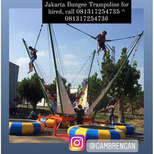 Jual Sewa Bungy Trampolin Jakarta Rental Bungee Trampoline event