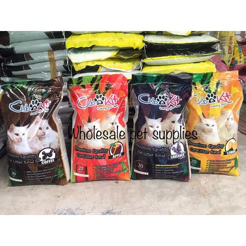 Jual PASIR KUCING CUB N KIT & TATAPET WANGI KUALITAS SUPER 20KG gosend