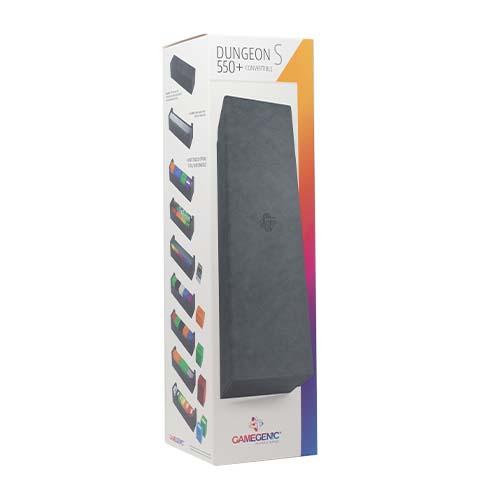 Gamegenic Dungeon S 550+ Midnight Gray - Boîte Rangement Cartes Et Accessoires Jeu - Compacte Et Sécurisée