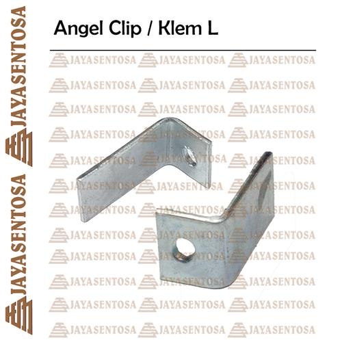 Jual Angle Angel Clip Plat Besi Siku L Paku Tembak Ramset Plafon Jakarta Pusat jaya sentosa