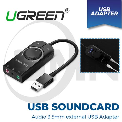 Jual USB SOUNDCARD Audio 3.5mm external 
