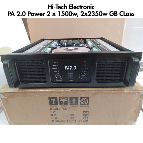 Jual Power Ampli Pasline PA 2.0 PA-2.0 Pasline PA2.0 Power Class GB