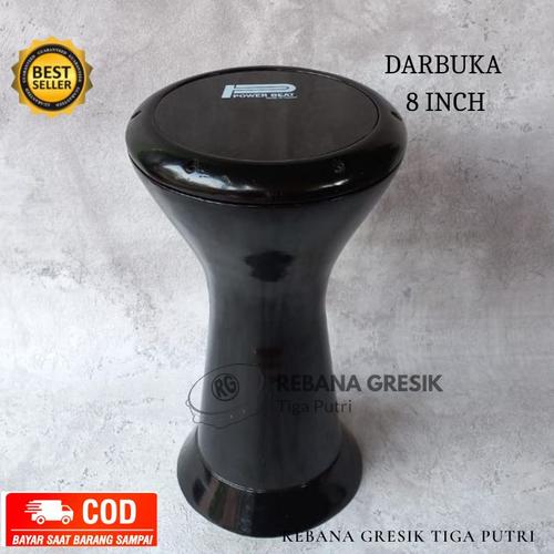 Jual darbuka dumbuk ukuran 8 in jimbe rebana hadroh darbuka mumer