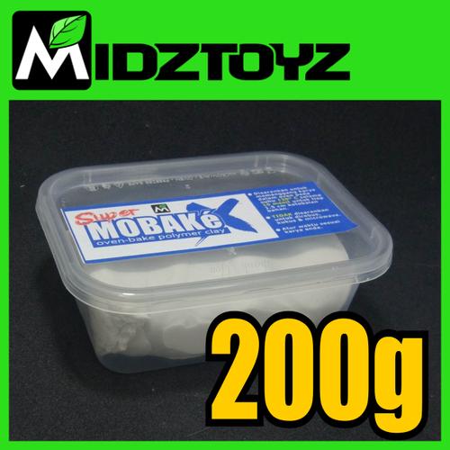 Gambar Super Mobake X - oven bake Polymer Clay - SMeX PUTIH 200g dari Midztoyz Jakarta Timur Tokopedia