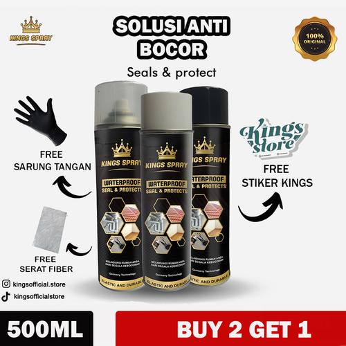 Jual KINGS SEALENT SPRAY ANTI BOCOR BUY 2 GET 1 FREE AQUA SPRAY