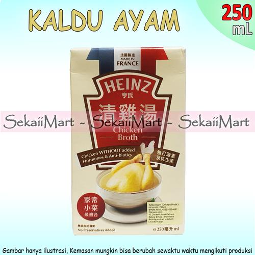 Jual HEINZ Chicken Broth 250mL Kaldu Ayam Cair Siap Pakai Jakarta