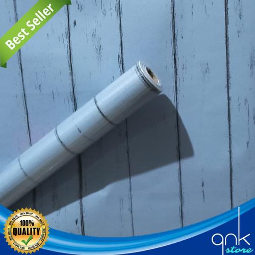 Jual Wallpaper Dingding Motif Kayu 45cm x 10m Rustic Biru Wallpaper ...